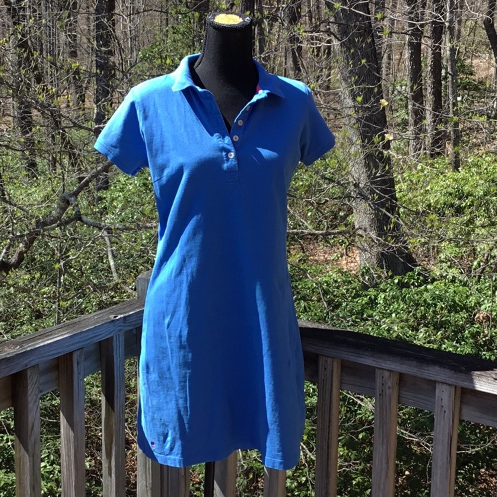 Lilly Pulitzer Blue Sports Dress SMALL